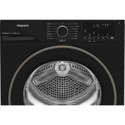 Hotpoint CHD93MBBUK 9kg Heat Pump Tumble Dryer With PetHairCare Black