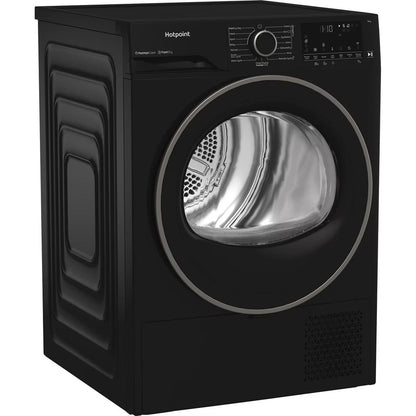 Hotpoint CHD94MBBSUK 9kg Heat Pump Tumble Dryer with HomeWhiz Black