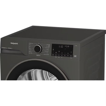 Hotpoint CHD94MGBSUK Fabric Care 9kg Heat Pump Tumble Dryer with HomeWhiz - Graphite