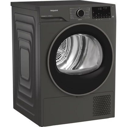 Hotpoint CHD94MGBSUK Fabric Care 9kg Heat Pump Tumble Dryer with HomeWhiz - Graphite