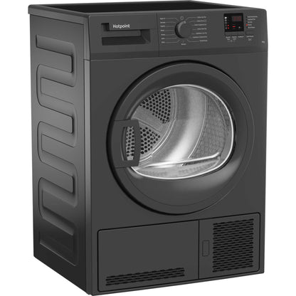 Hotpoint CHDC82GGGDUK 8kg Condenser Tumble Dryer With SensorDry Graphite