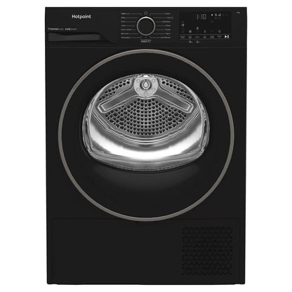 Hotpoint CHSD82MBBUK 8kg Heat Pump Tumble Dryer with Pet Hair Care Black