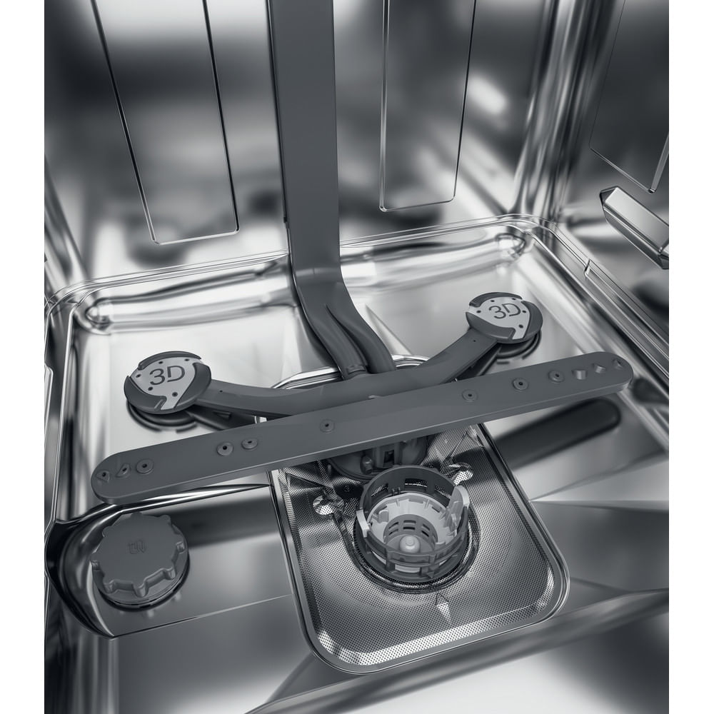 Hotpoint H7F HP43 X UK Freestanding Full Size Dishwasher 15 Place Settings with Maxi Space Inox H7FHP43X