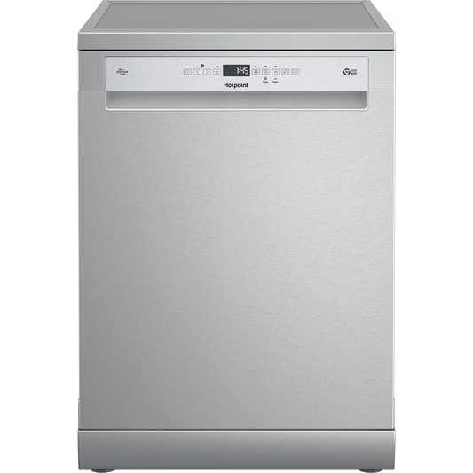 Hotpoint H7F HP43 X UK Freestanding Full Size Dishwasher 15 Place Settings with Maxi Space Inox H7FHP43X