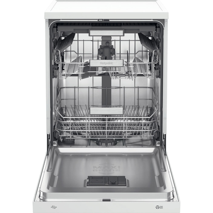 Hotpoint H7F HS41 UK Freestanding Full Size Dishwasher 15 Place Settings with Maxi Space White H7FHS41