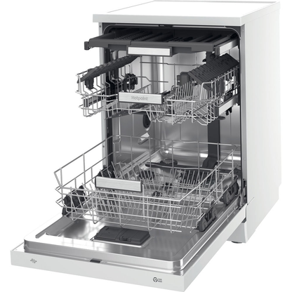 Hotpoint H7F HS41 UK Freestanding Full Size Dishwasher 15 Place Settings with Maxi Space White H7FHS41
