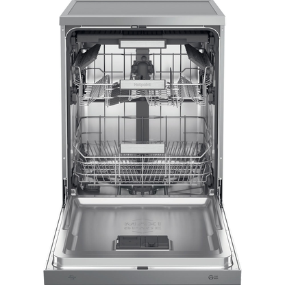 Hotpoint H7F HS51 X UK Freestanding Full Size Dishwasher 15 Place Settings with Maxi Space Inox H7FHS51X