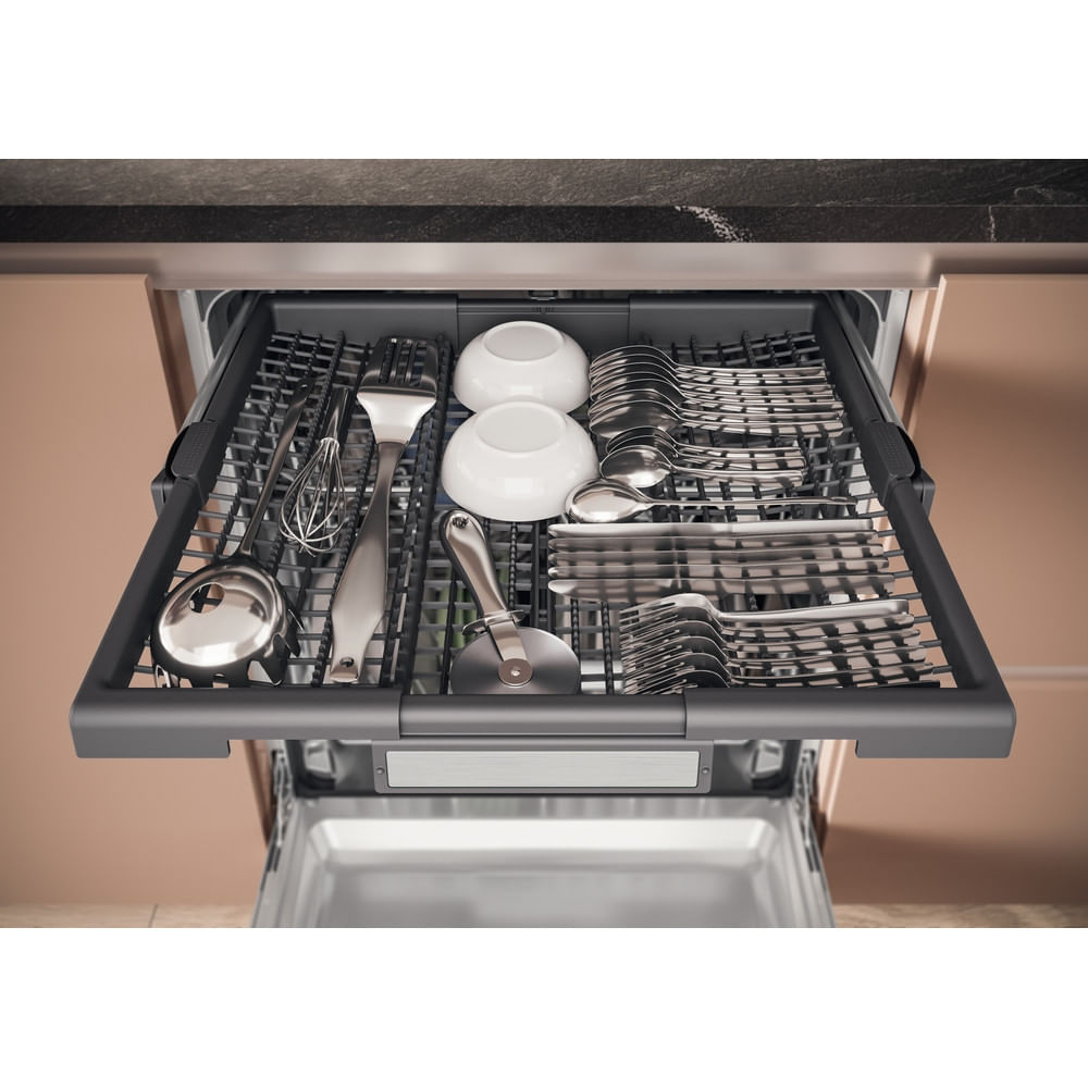 Hotpoint H7I HP42 L UK Integrated Full Size Dishwasher 15 Place Settings with Maxi Space H7IHP42L