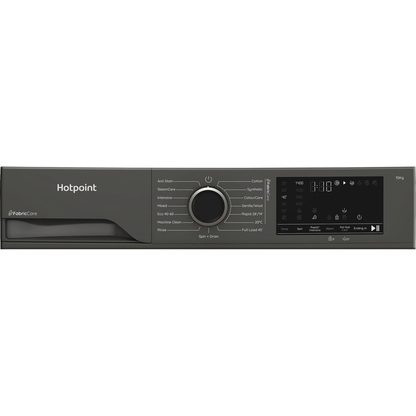 Hotpoint HB 103G CARE UK Freestanding 10kg 1400rpm Washing Machine with PetHairCare Grey HB103GCAREUK