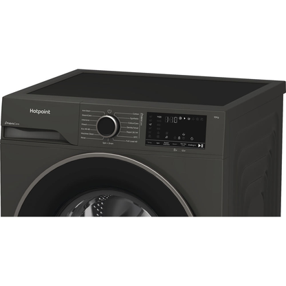 Hotpoint HB 103G CARE UK Freestanding 10kg 1400rpm Washing Machine with PetHairCare Grey HB103GCAREUK