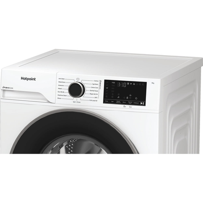 Hotpoint HB 93 CARE UK Fabric Care 1400rpm Washing Machine White with PetHairCare HB93CAREUK