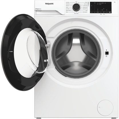 Hotpoint HB 93 CARE UK Fabric Care 1400rpm Washing Machine White with PetHairCare HB93CAREUK