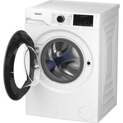 Hotpoint HB 93 CARE UK Fabric Care 1400rpm Washing Machine White with PetHairCare HB93CAREUK