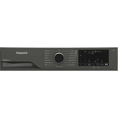 Hotpoint HB 93G CARE UK Freestanding 9kg 1400rpm Washing Machine with PetHairCare Grey HB93GCAREUK