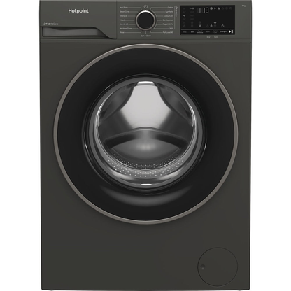 Hotpoint HB 93G CARE UK Freestanding 9kg 1400rpm Washing Machine with PetHairCare Grey HB93GCAREUK