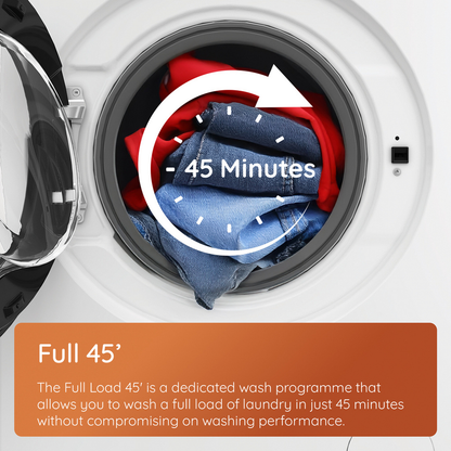 Hotpoint HBWH93CAREUK 9kg 1400 spin Freestanding Washing Machine White