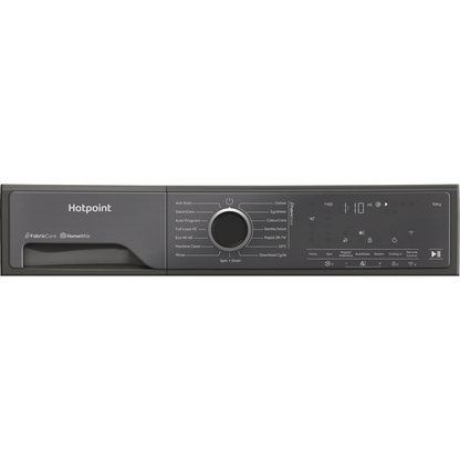 Hotpoint HP 105GA CARE UK Freestanding 10kg 1400rpm Washing Machine With AutoDose Graphite HP105GACARE