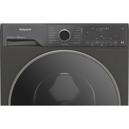 Hotpoint HP 105GA CARE UK Freestanding 10kg 1400rpm Washing Machine With AutoDose Graphite HP105GACARE
