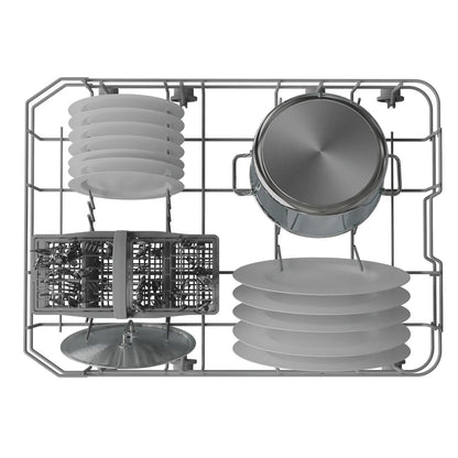 Hotpoint HP2FE10CS90BUK Freestanding Slimline Dishwasher 10 Place Setting Black
