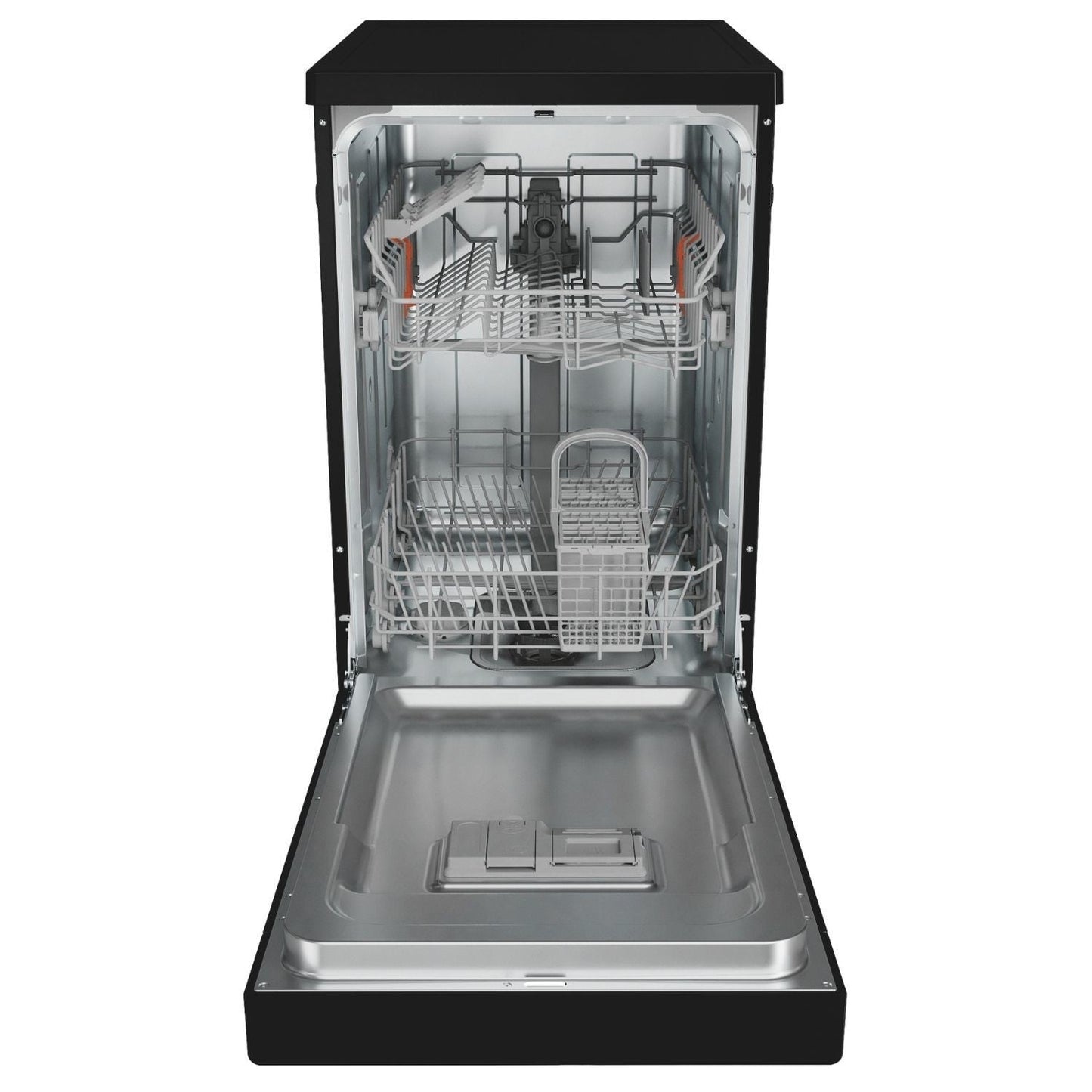 Hotpoint HP2FE10CS90BUK Freestanding Slimline Dishwasher 10 Place Setting Black