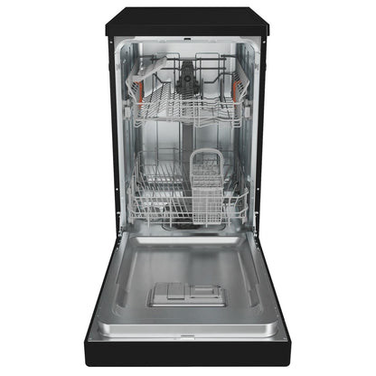 Hotpoint HP2FE10CS90BUK Freestanding Slimline Dishwasher 10 Place Setting Black