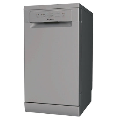 Hotpoint HP2FE10CS90SUK Freestanding Slimline Dishwasher 10 Place Setting Silver
