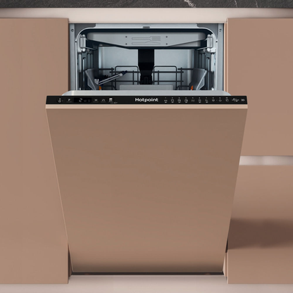 Hotpoint HP6IC11BS7LA0UK Integrated Slimline Dishwasher 10 Place Settings with 3D Zone Wash