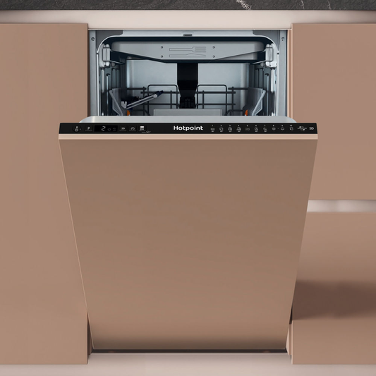 Hotpoint HP6IC11BS7LA0UK Integrated Slimline Dishwasher 10 Place Settings with 3D Zone Wash