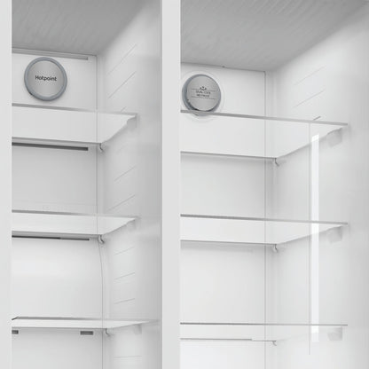 Hotpoint HPG26583WXP4UK Dual No Frost American Fridge Freezer Stainless Steel