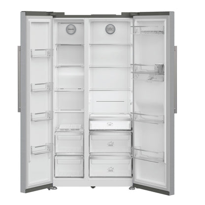 Hotpoint HPG26583WXP4UK Dual No Frost American Fridge Freezer Stainless Steel