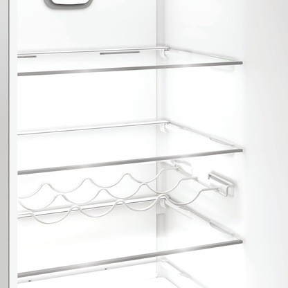 Hotpoint HPK 26403W XP5UK Freestanding Dual No Frost 70/30 Fridge Freezer with Even Flow Brushed Steel HPK26403WXP5UK