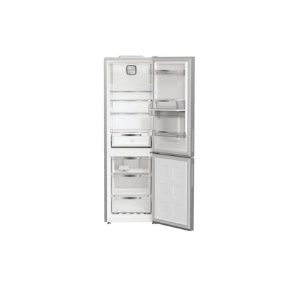 Hotpoint HPK26363WXP4UK Freestanding Dual No Frost Fridge Freezer With Even Flow Inox
