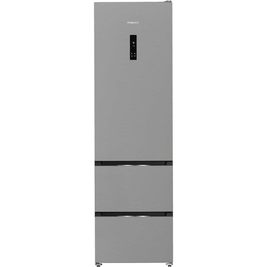 Hotpoint HPKF5351XP4UK Dual No Frost Freestanding Fridge Freezer with Even Flow Inox