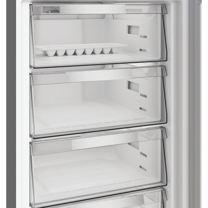 Hotpoint HPKF 6353 XBR4UK Freestanding Dual No Frost 50/50 Fridge Freezer with VitalCare Dark Inox HPKF6353XBR4UK