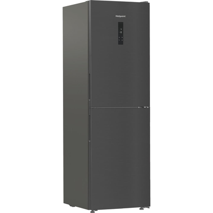 Hotpoint HPKF 6353 XBR4UK Freestanding Dual No Frost 50/50 Fridge Freezer with VitalCare Dark Inox HPKF6353XBR4UK