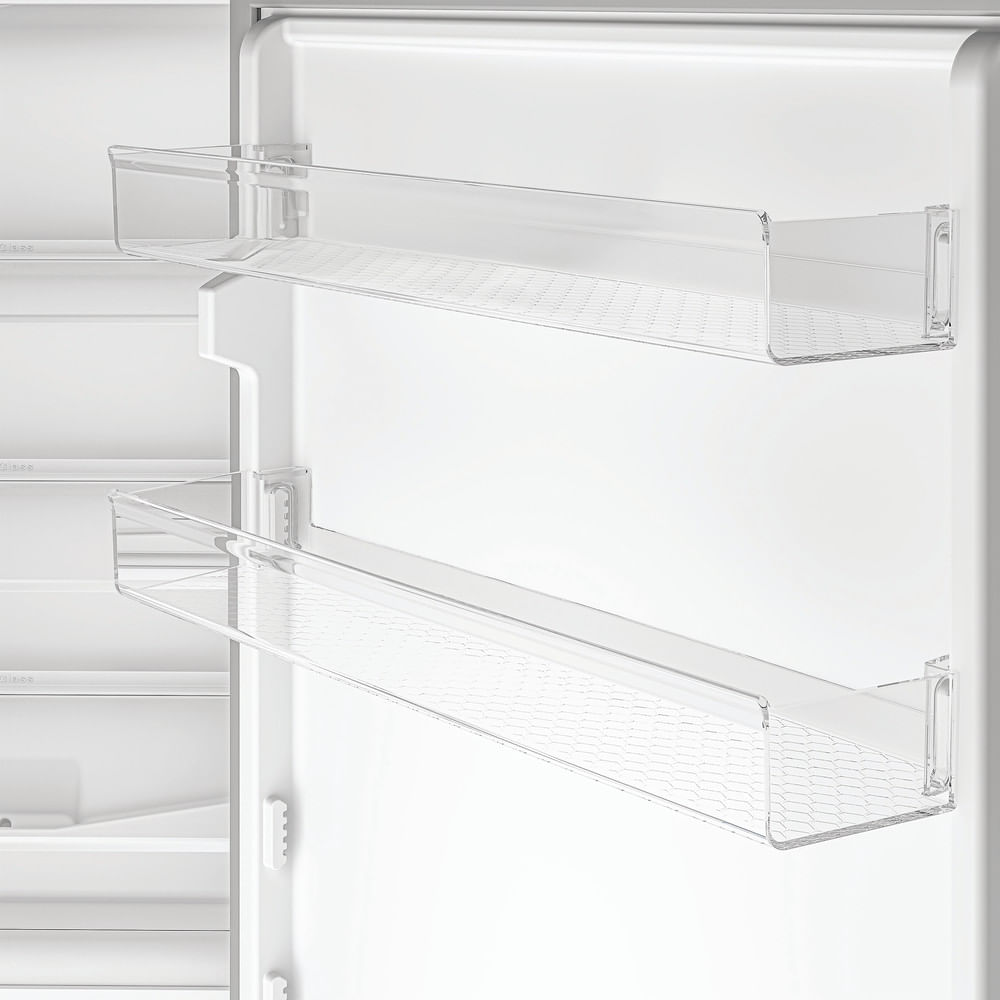 Hotpoint HPKH 1261W S4UK Freestanding No Frost 50/50 Fridge Freezer with Water Dispenser Silver HPKH1261WS4UK