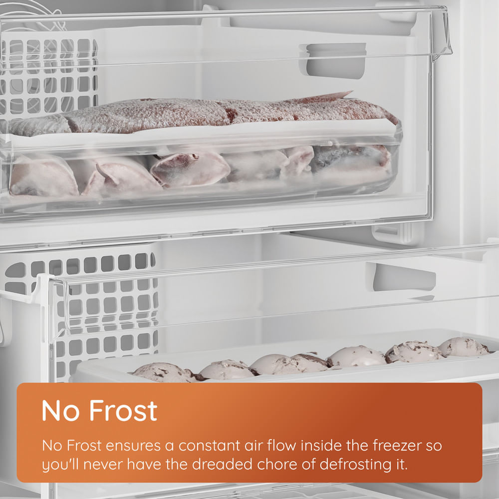 Hotpoint HPKH 1261W W4UK Freestanding No Frost 50/50 Fridge Freezer with Water Dispenser HPKH1261WW4UK