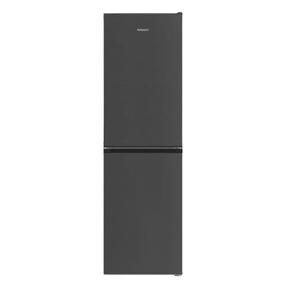 Hotpoint HPKH1261XBR4UK Freestanding No Frost Fridge Freezer Dark Grey