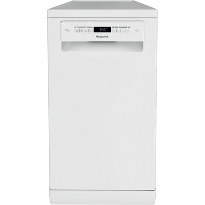 Hotpoint HSFO3T223WUKN Freestanding Slimline Dishwasher 10 Place Setting White