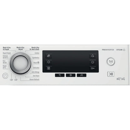 Hotpoint NDD86448WDAUK 8+6kg 1400 Spin ActiveCare Washer Dryer White