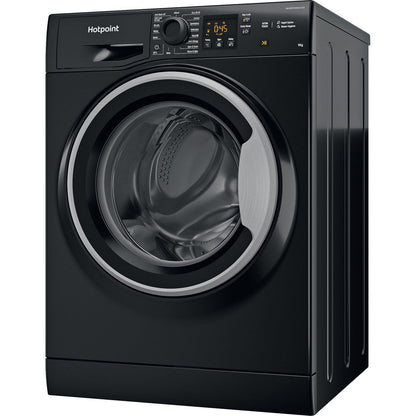 Hotpoint NSWF946BSUK 9Kg 1400 Spin Washing Machine Black