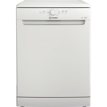 Indesit D2FHK26 Full Size Dishwasher with 14 Place Setting White