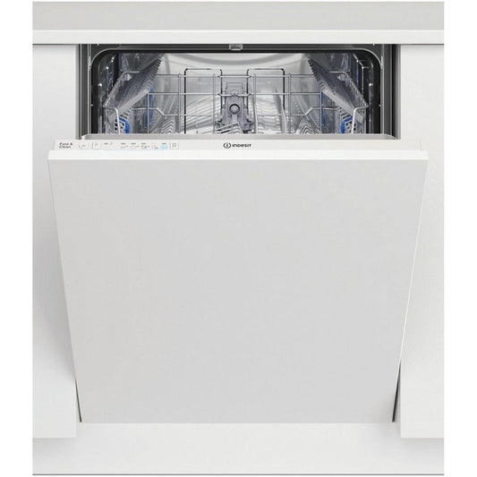 Indesit D2IHL326UK Full Size Integrated Dishwasher with 14 Place Settings White
