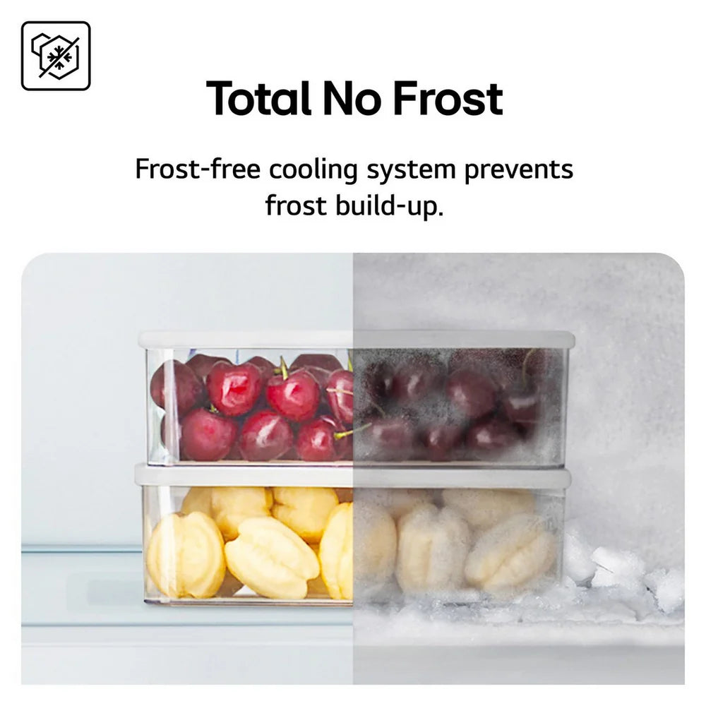 LG GMF960EV4E 646L NatureFRESH Plumbed American Style Fridge Freezer Black - E Rated