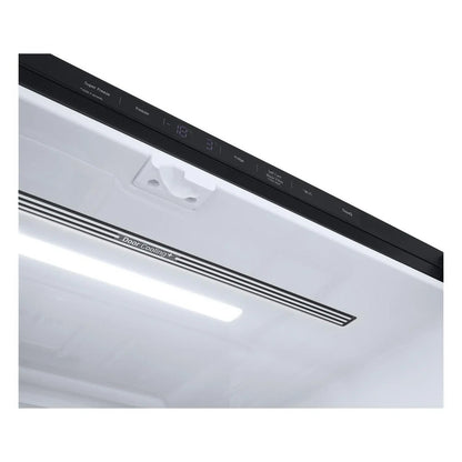 LG GMF960EV4E 646L NatureFRESH Plumbed American Style Fridge Freezer Black - E Rated