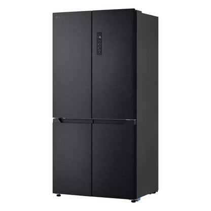 LG GMM42ABBEH 191cm 600L American Style Fridge Freezer in Matte Black - E Rated