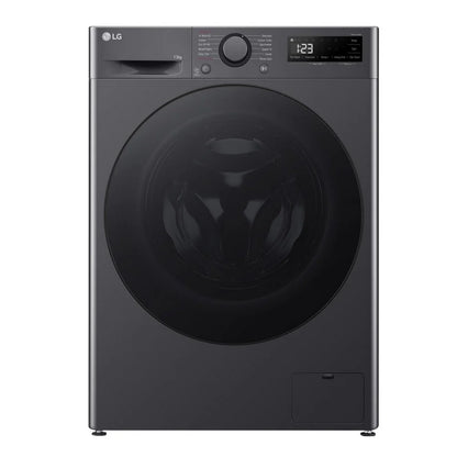 LG Y500 F4Y513GBLN1 13kg 1400 Spin AI Direct Drive Washing Machine Slate Grey - A Rated