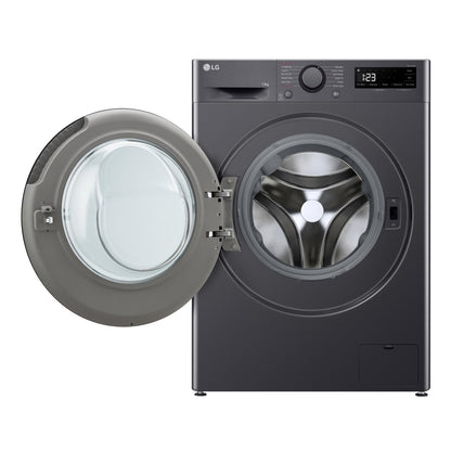 LG Y500 F4Y513GBLN1 13kg 1400 Spin AI Direct Drive Washing Machine Slate Grey - A Rated