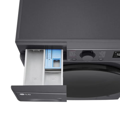 LG Y500 F4Y513GBLN1 13kg 1400 Spin AI Direct Drive Washing Machine Slate Grey - A Rated