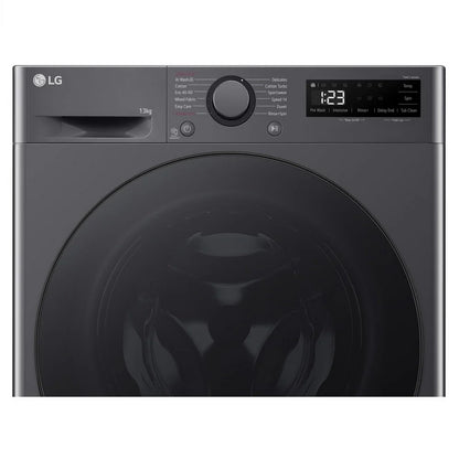 LG Y500 F4Y513GBLN1 13kg 1400 Spin AI Direct Drive Washing Machine Slate Grey - A Rated